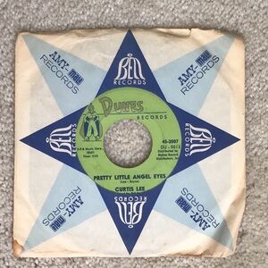 Vintage Curtis Lee 7” Vinyl Record, Dune Records, 1961
